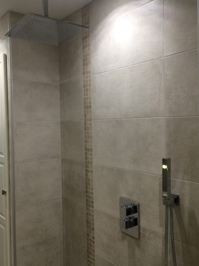 Douche à l'italienne encastrée Douche à l'italienne encastrée